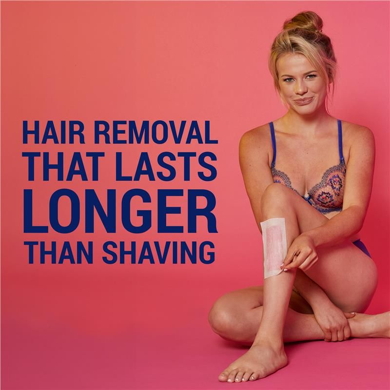 Nair Sensitive Wax Strips cho cơ thể và chân 40 gói