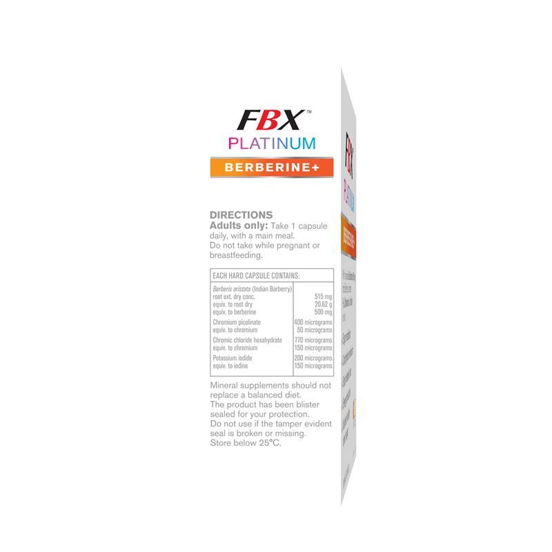 FBX Platinum Berberine+ 30 Viên