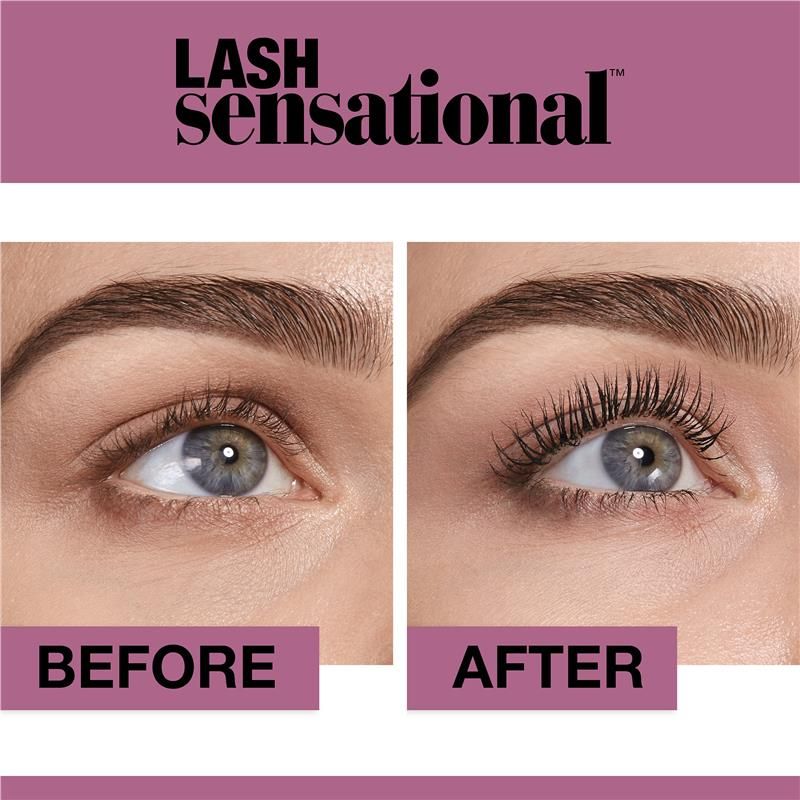 Mascara làm dài mi Maybelline Lash Sensational - Đen nhất