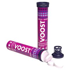Viên sủi Voost Hydrate Apple + Berry 60 viên Kích thước độc quyền