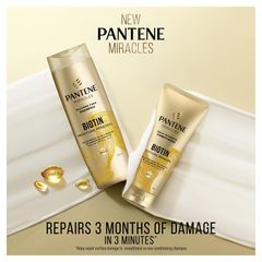 Dầu gội Pantene Miracles Biotin Daily Moisture Renew 375ml