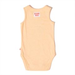 Bambi Mini Co. Bộ đồ liền thân siêu đơn Unisex Orange Awesome và Bananas 2 gói 3-6