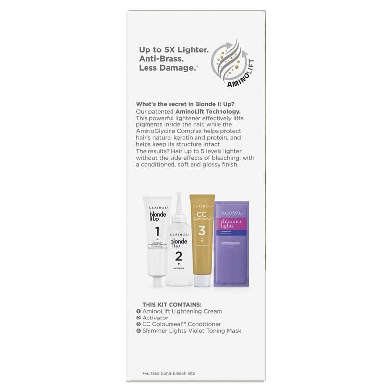 Clairol Blondeitup Kit Platinum Bronde