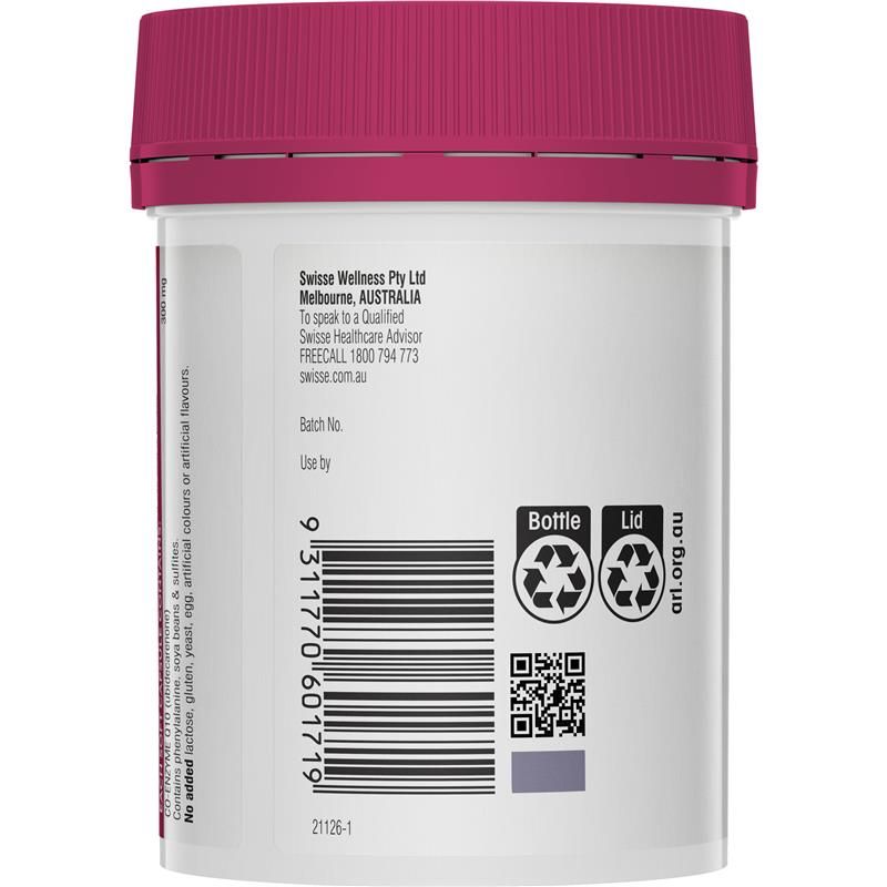 Swisse CoQ10 300mg 90 Viên Nang