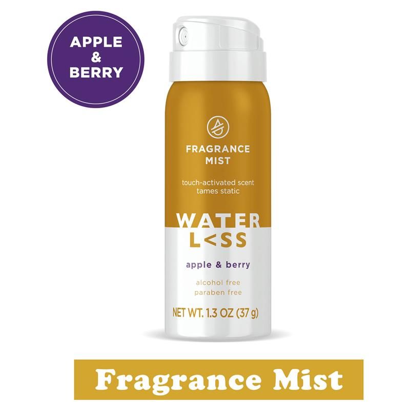 Xịt thơm tóc Waterless Apple & Berry 37g