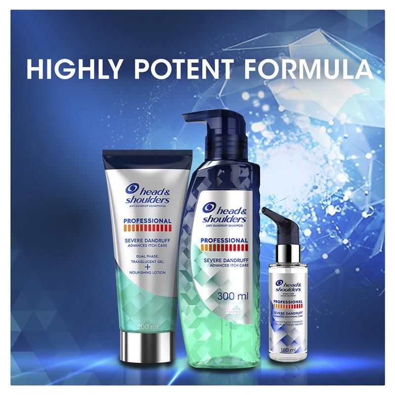 Dầu gội Head & Shoulders Professional Advanced Oil Control Shampoo trị gàu nặng 300ml