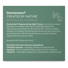 Kem dưỡng da mặt tái tạo da ban đêm DermaVeen 50ml