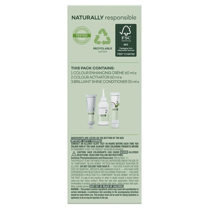 Thuốc nhuộm tóc Natural Instincts 6A Tweed, Nâu nhạt mát, bán vĩnh viễn