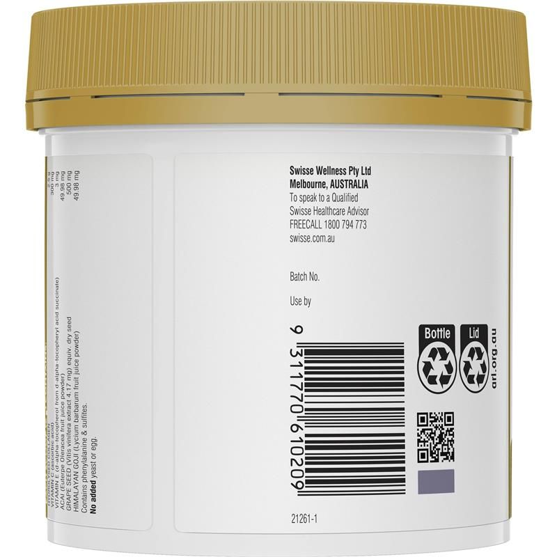 Bột làm sáng da Swisse Beauty Collagen Glow 240g