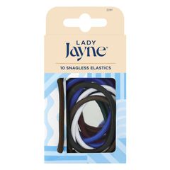 Dây thun dày Lady Jayne Snagless, nhiều loại, Gói 10