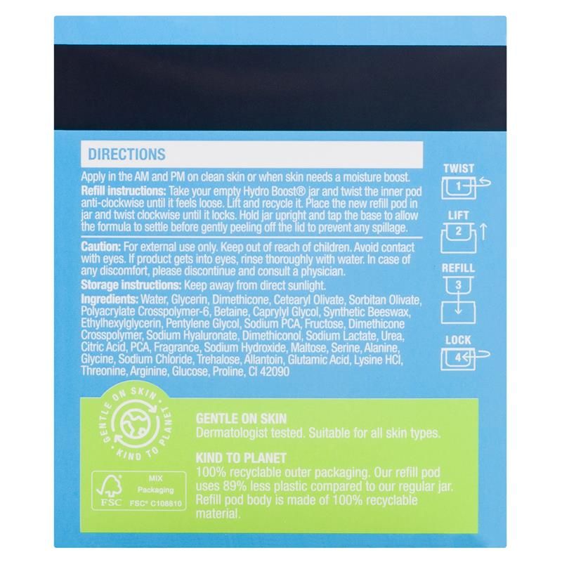 Gel cấp nước Neutrogena Hydro Boost Hyaluronic Acid Pod 50g