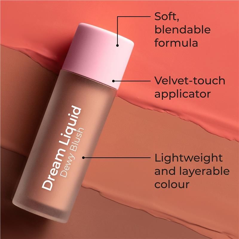 Phấn má hồng dạng lỏng MCoBeauty Dream Liquid Dewy Blush mềm mại màu hồng