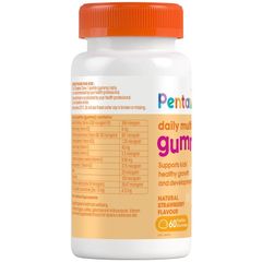 Kẹo dẻo bổ sung vitamin tổng hợp Pentavite Daily Multivitamin Kids 60 viên