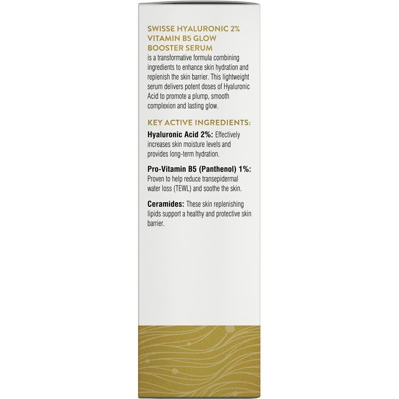 Huyết thanh tăng cường dưỡng chất Vitamin B5 Hyaluronic 2% của Swisse Beauty 30ml