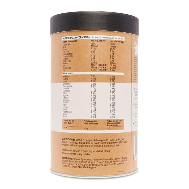 Amazonia RAW Protein Isolate Choc Coconut 1kg