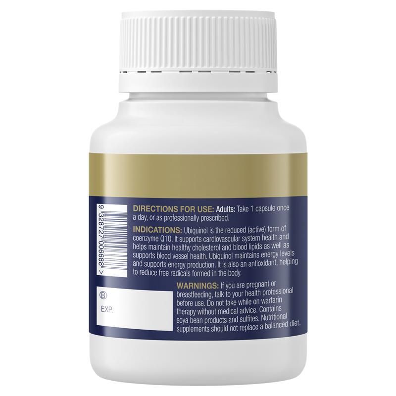 BioCeuticals Ubiquinol BioActive 150mg 60 Viên Nang