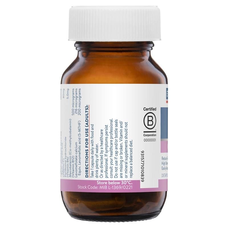 Ethical Nutrients Mega Iron với Vitamin B hoạt hóa 30 viên nang