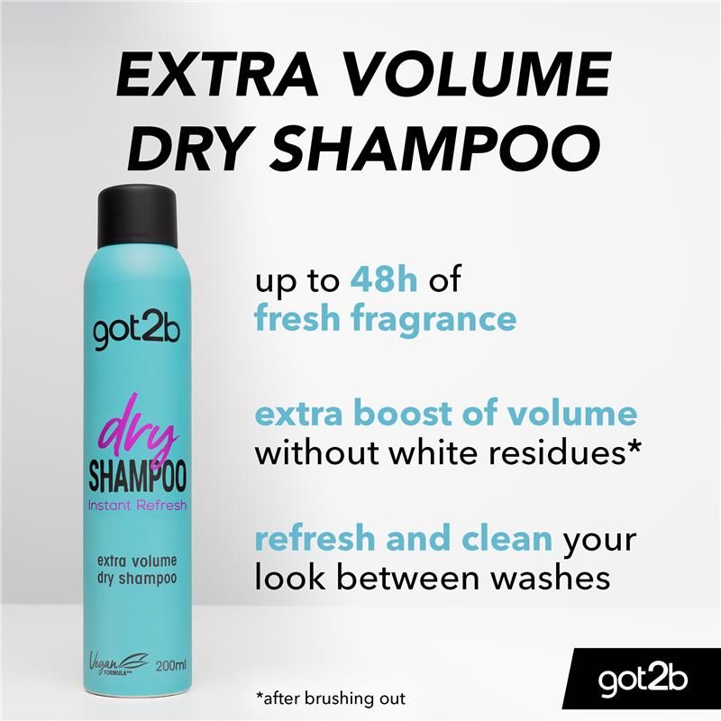 Dầu gội khô tạo độ phồng Got2b Fresh It Up 200ml