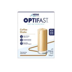 Optifast VLCD Shake Coffee 18 x 53g Kích thước lớn độc quyền