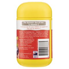 Kẹo dẻo Nature's Way Kids Smart Vita Gummies bổ sung sắt + vitamin C 60 viên