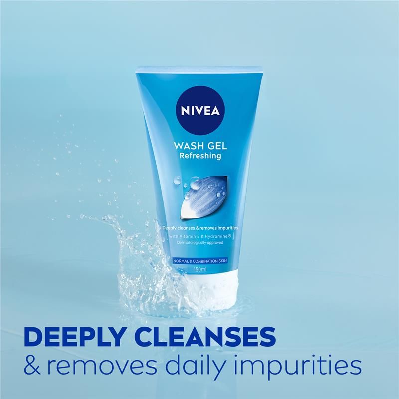Sữa rửa mặt làm mới NIVEA Daily Essentials 150ml