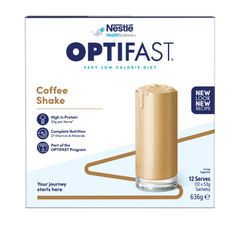 Optifast VLCD Shake Coffee 12 x 53g MỚI