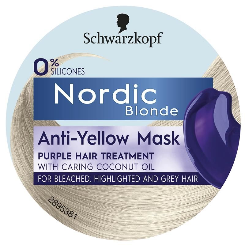 Mặt nạ chống vàng Schwarzkopf Nordic Blonde 150ml