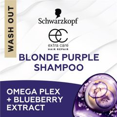 Dầu gội Schwarzkopf Extra Care Blonde Anti-Yellow Toning Purple 250ml