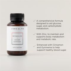 Công thức hỗ trợ chuyển hóa + đường của JSHEALTH 60 viên