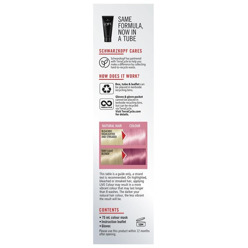 Phấn mắt Schwarzkopf Live Colour Pastel Cotton Candy Pink 75ml