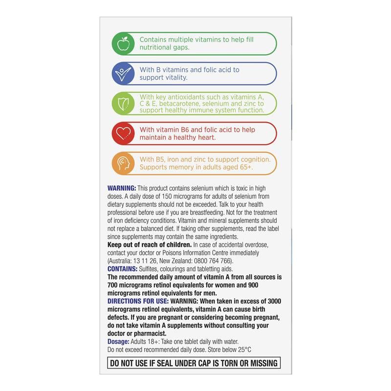 Centrum For Men 50+ Multivitamin 90 Viên Kích thước độc quyền