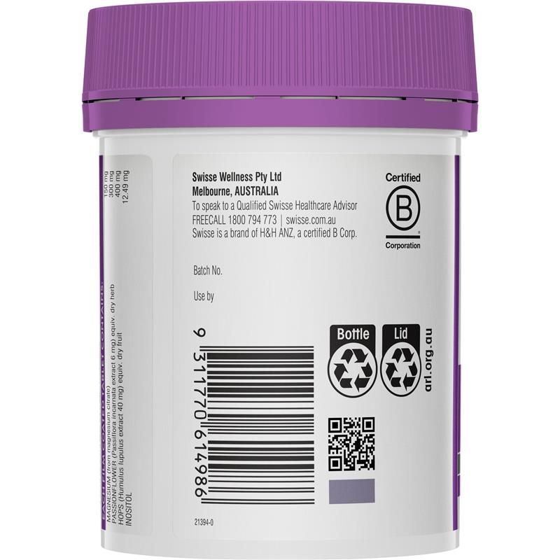 Swisse Ultiboost Magnesium + Sleep 120 Viên