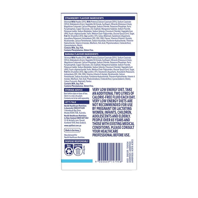 Optifast VLCD Shake Assorted Pack 5 x 53g