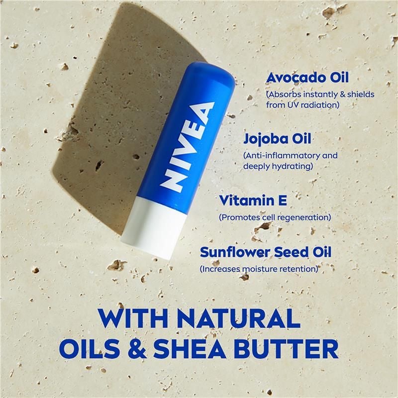 Son dưỡng môi NIVEA Original Care 4.8g