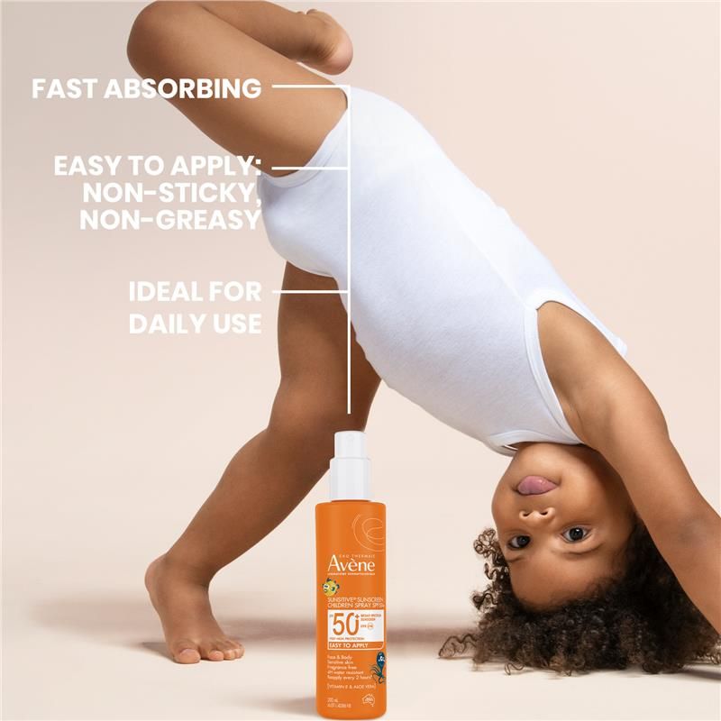 Xịt chống nắng Avene Sunsitive dành cho trẻ em SPF 50+ 200ml