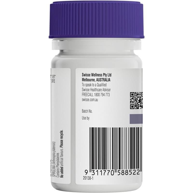 Viên uống bổ sung sắt Swisse Ultiboost Iron 30 viên