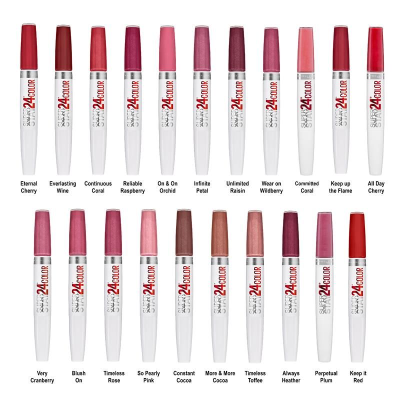 Son Má Hồng Maybelline Superstay 24 Lip Color