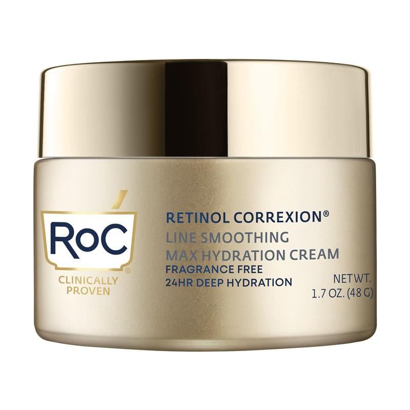 Kem dưỡng ẩm RoC Retinol Correxion Line Smoothing Max Hydration không mùi 48g