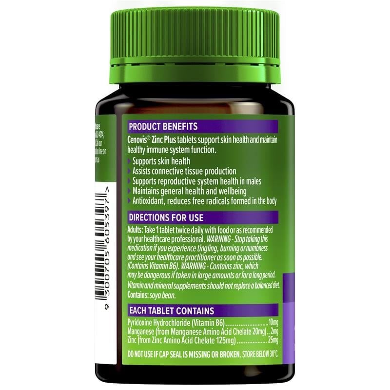 Cenovis Zinc Plus 25mg 150 Viên