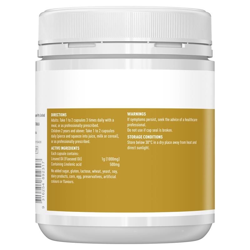 Dầu hạt lanh Healthy Care Super 1000mg 200 viên nang