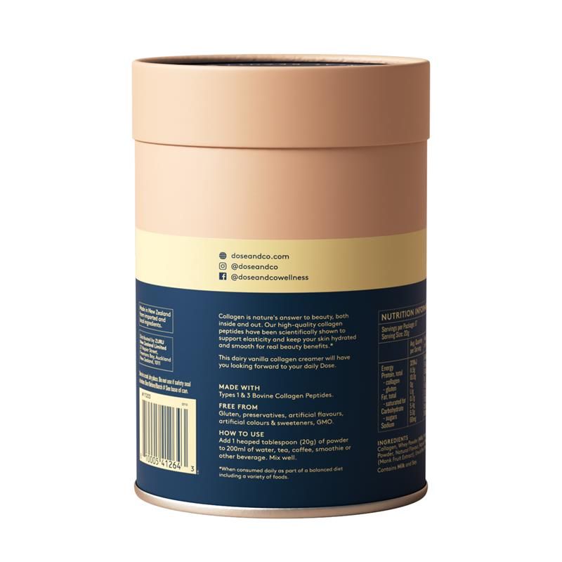 Kem Dưỡng Da Collagen Dose & Co Hương Vani 340g