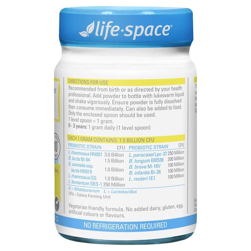 Bột Probiotic Life-Space Cho Bé 60g