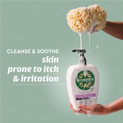 Sữa rửa mặt không chứa xà phòng DermaVeen Extra Hydration Gentle Soap-Free Wash dành cho da cực khô, ngứa và nhạy cảm 250mL