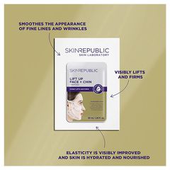 Mặt nạ nâng cơ mặt + cằm Skin Republic