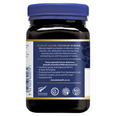 Mật ong Manuka Health MGO 400+ 500g (Không bán tại WA)