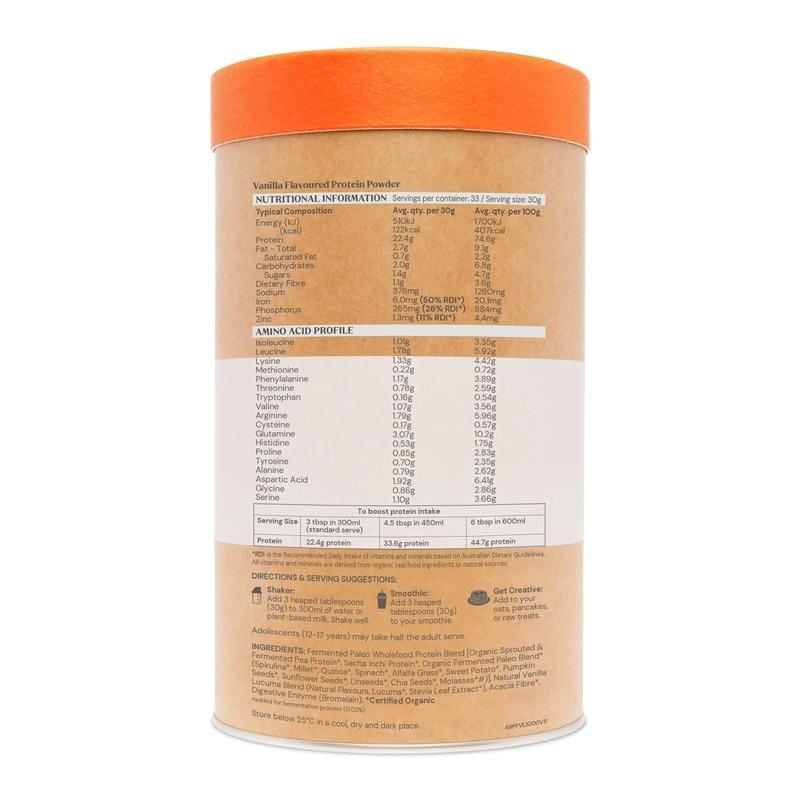 Amazonia RAW Gentle Digest Vanilla 1kg