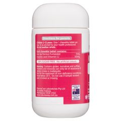 Viên nhai Nature's Way Kids Smart Iron 50 viên