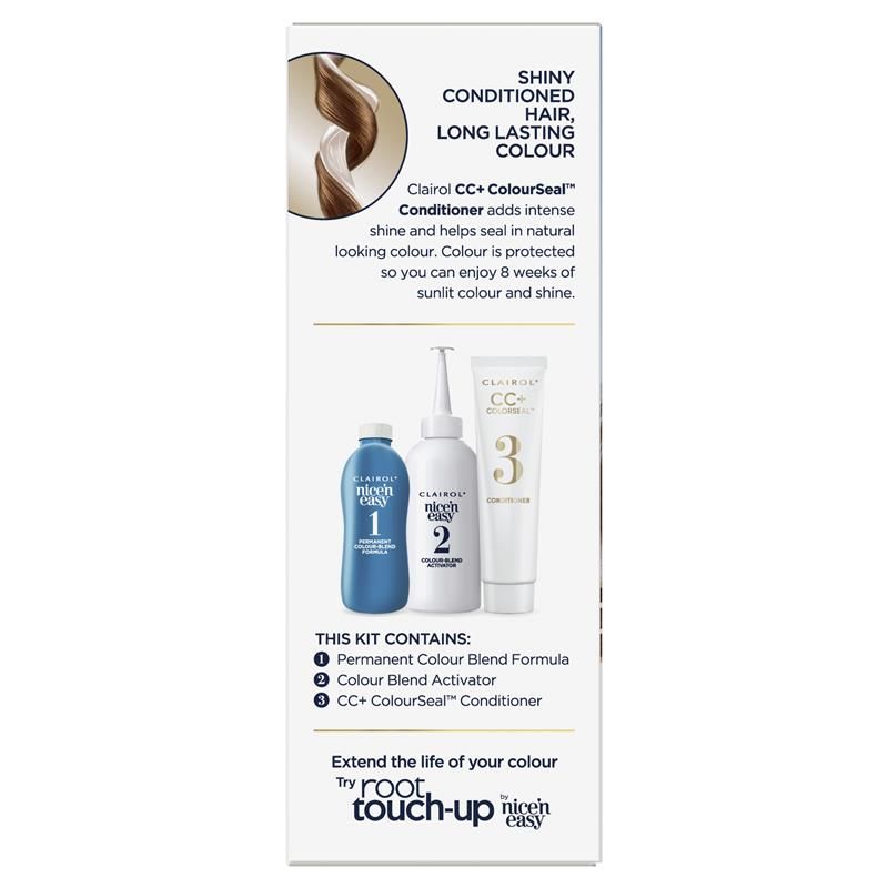 Thuốc nhuộm tóc vĩnh viễn Clairol Nice N Easy 6RB Light Chestnut Brown