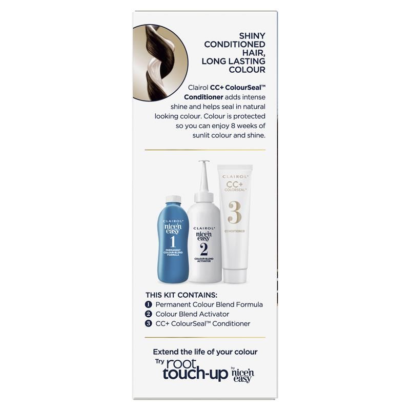 Thuốc nhuộm tóc vĩnh viễn Clairol Nice N Easy 4G Dark Golden Brown