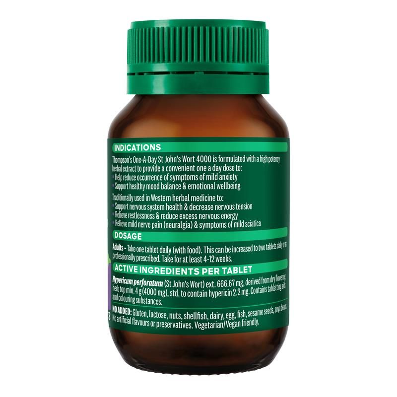 Thompson's One-A-Day St. John's Wort 4000mg 60 Viên